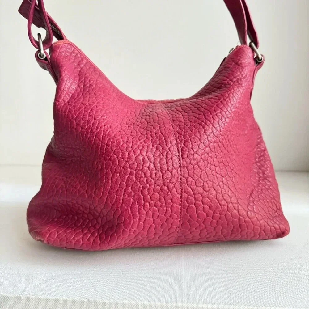 Cole Haan Thick Dusty Red Leather Medium Shoulder bag
